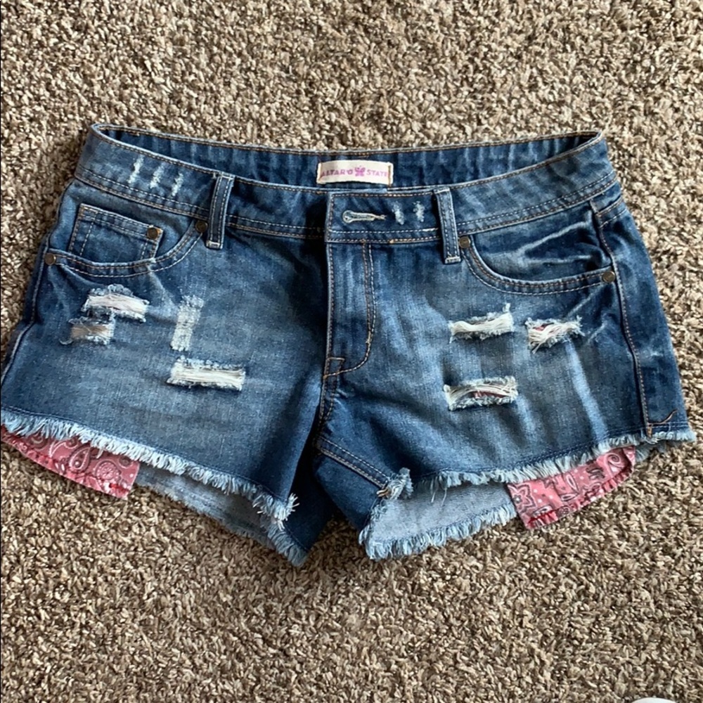 Blue jean Shorts altar’d state